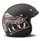 DMD Vintage Open Face Helmet Vida Loca