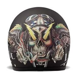 DMD Vintage Open Face Helmet Vida Loca