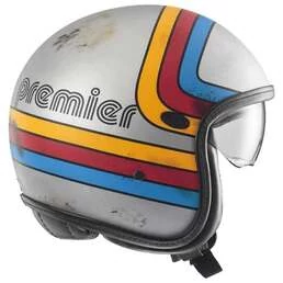 PREMIER HELMETS 23 VintagePlatin Ed. EX 77 BM 22.06 Open Face Helmet Разноцветный