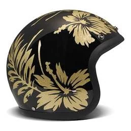 DMD Vintage Open Face Helmet Цветочный принт