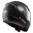 LS2 FF353 Rapid Single Mono Gloss Black мотошлем черный глянцевый (размер: xs)