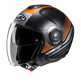 HJC i40N Dova Open Face Helmet Черно-оранжевый