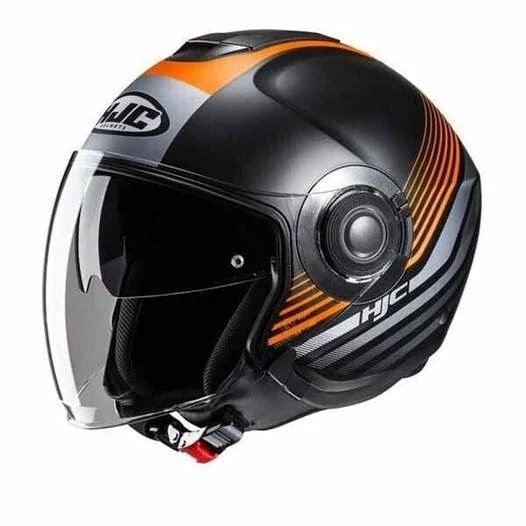 HJC i40N Dova Open Face Helmet Черно-оранжевый