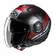 HJC i40N Dova Open Face Helmet Красно-черный