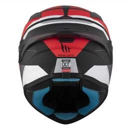 MT Helmets Targo S Kay Full Face Helmet Красно-черный