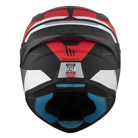 MT Helmets Targo S Kay Full Face Helmet Красно-черный