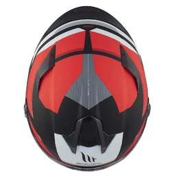 MT Helmets Targo S Kay Full Face Helmet Красно-черный