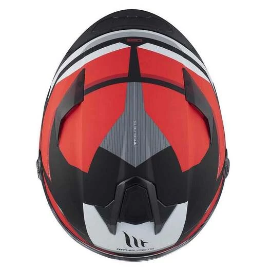 MT Helmets Targo S Kay Full Face Helmet Красно-черный