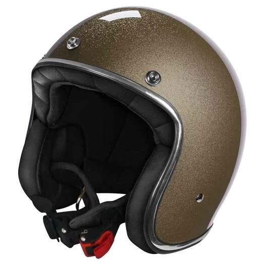 STORMER Quartz Open Face Helmet Glossy Glitter Gold (размер: xs)
