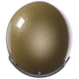 STORMER Quartz Open Face Helmet Glossy Glitter Gold