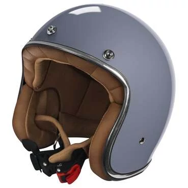 STORMER Quartz Open Face Helmet Glossy Nardo Grey