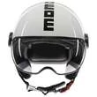 MOMO DESIGN FGTR Classic Open Face Helmet Mono White / Black