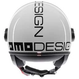 MOMO DESIGN FGTR Classic Open Face Helmet Mono White / Black