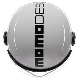 MOMO DESIGN FGTR Classic Open Face Helmet Mono White / Black