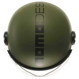 MOMO DESIGN FGTR Classic Open Face Helmet Mono Matt Military Green / Black