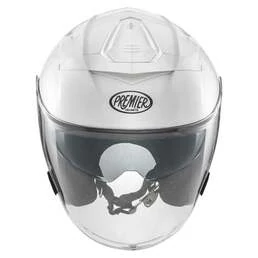 PREMIER HELMETS 23 JT5 U8 Pinlock Prepared Open Face Helmet Белый
