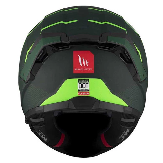 MT Helmets Thunder 4 SV R25 full face helmet Зеленый