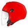 NEXX Y.10 Plain CO 2022 open face helmet Красный
