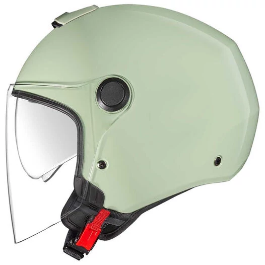 NEXX Y.10 Plain CO 2022 open face helmet Зеленый
