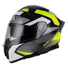 NZI Go Rider Stream Quadri full face helmet Черно-желтый (размер: xl)