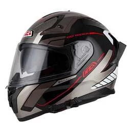 NZI Go Rider Stream Motion full face helmet Black / Antracite / White