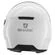 SHARK Evojet Blank convertible helmet WHITE AZURE