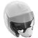 SHARK Evojet Blank convertible helmet WHITE AZURE