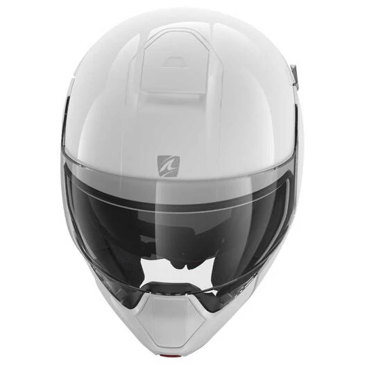 SHARK Evojet Blank convertible helmet WHITE AZURE