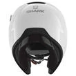 SHARK Evojet Blank convertible helmet WHITE AZURE