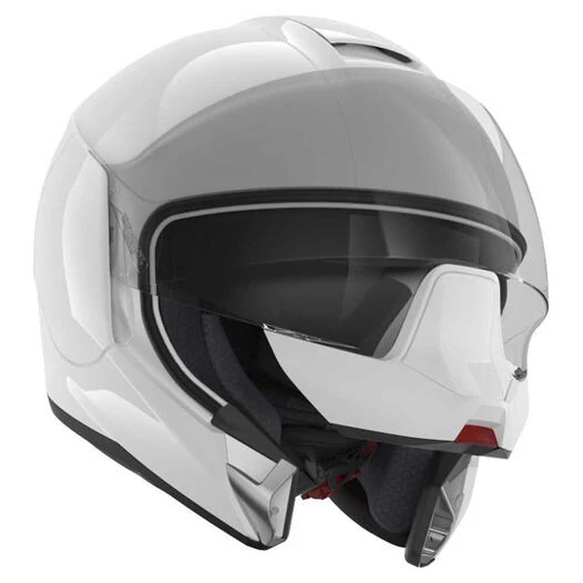 SHARK Evojet Blank convertible helmet WHITE AZURE