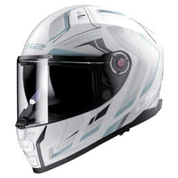 LS2 FF811 Vector II Alizer full face helmet Matt White / Silver