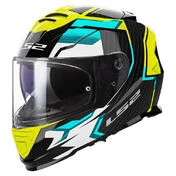 LS2 FF800 Storm II Tracker full face helmet Black / High Vision Yellow