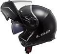 LS2 FF325 Strobe Electric Snow мотошлем зимний снегоходный черный с электрическим визором (размер: s)