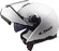 LS2 FF325 Strobe Electric Snow мотошлем зимний снегоходный белый с электрическим визором
