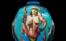 Icon Airflite Pleasuredome 4 мотошлем синий