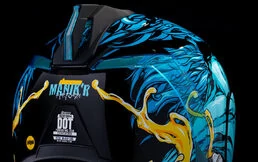 Icon Airform MIPS Manik'RR Light Blue мотошлем голубой