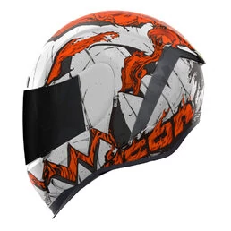Icon Airform Trick Or Street 3 мотошлем оранжевый
