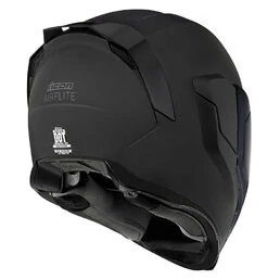 Icon Airflite Dark Rubatone мотошлем черный матовый