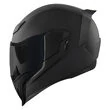 Icon Airflite Dark Rubatone мотошлем черный матовый (размер: xs)