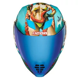 Icon Airflite Pleasuredome 4 мотошлем синий
