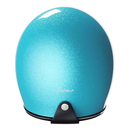 STORMER Quartz Open Face Helmet Glossy Glitter Turquoise