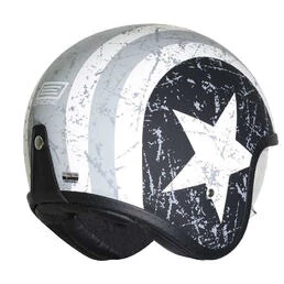 ORIGINE Spirit Rebel Star open face helmet Серо-черный