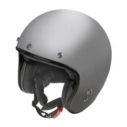 GARI G02X Fiberglass open face helmet Grey Titanium Matte