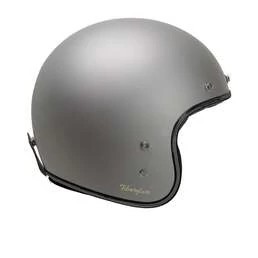 GARI G02X Fiberglass open face helmet Grey Titanium Matte