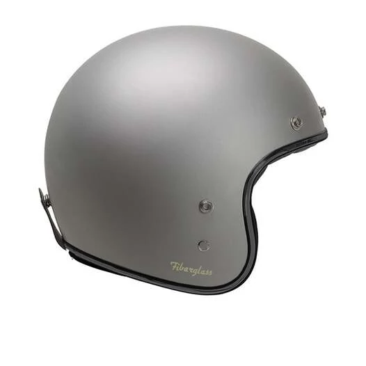 GARI G02X Fiberglass open face helmet Grey Titanium Matte