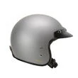 GARI G02X Fiberglass open face helmet Grey Titanium Matte