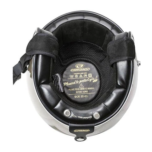 GARI G02X Fiberglass open face helmet Черный