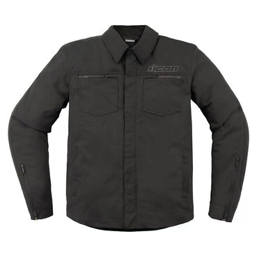 Icon Upstate Canvas CE Black моторубашка черная