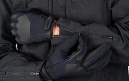 Icon Upstate Canvas CE Black моторубашка черная
