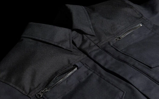Icon Upstate Canvas CE Black моторубашка черная